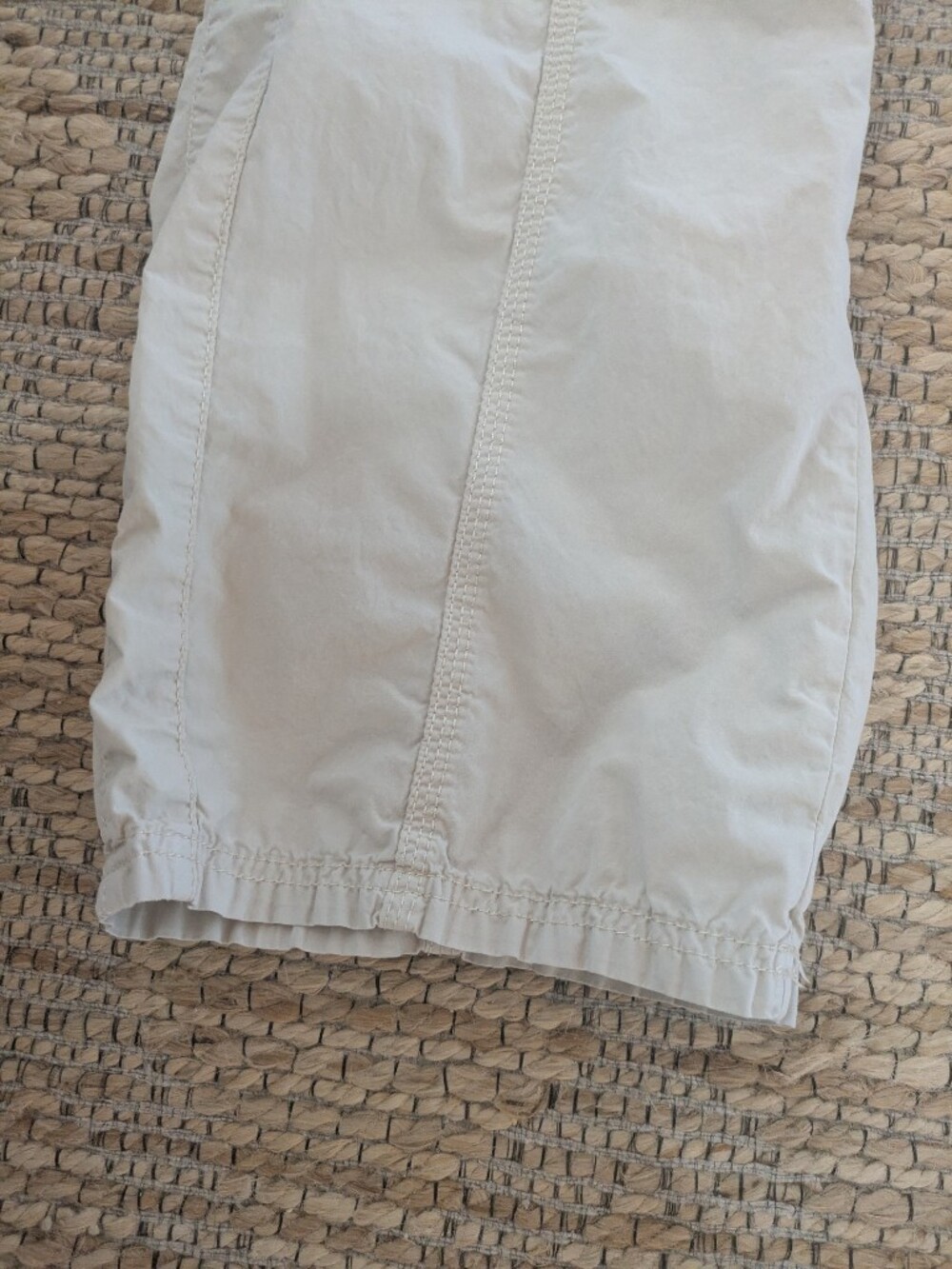 BDG Urban Outfitters Women’s Cream Y2K Cargo Pants Low Rise XS Cotton Blend - Picture 10 of 11